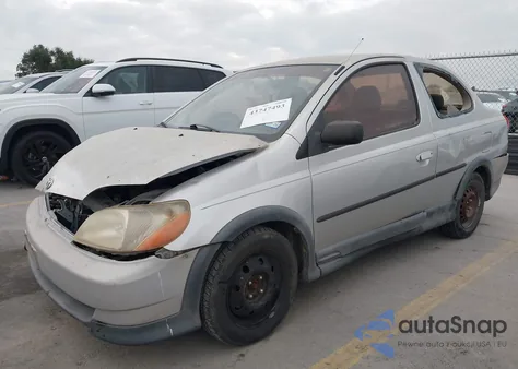 2001 Toyota Echo из США, поврежденный, VIN JTDAT123610169353